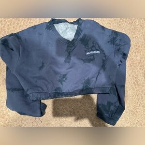 Alphalete cropped sweater